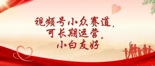视频号小众赛道，可长期运营，小白友好【揭秘】-智创网