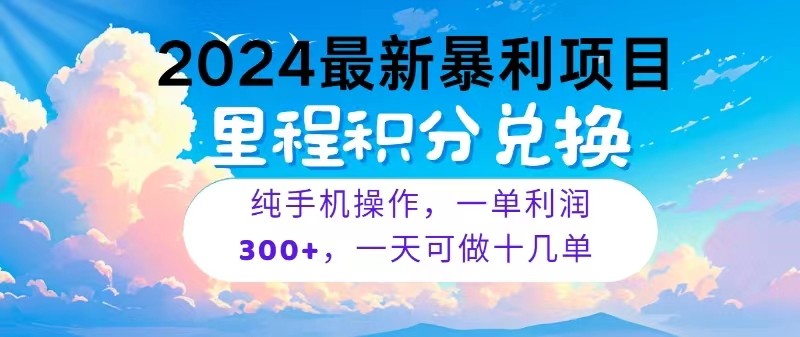 2024最新项目，冷门暴利，一单利润300+，每天可批量操作十几单-智创网