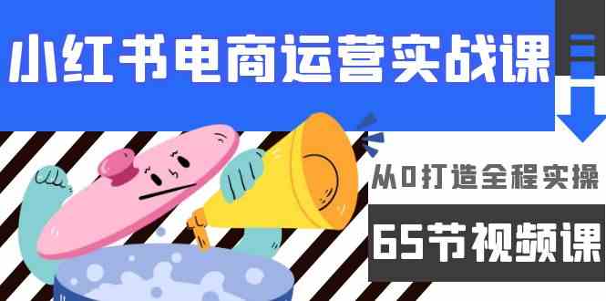 （9724期）小红书电商运营实战课，​从0打造全程实操（65节视频课）-智创网