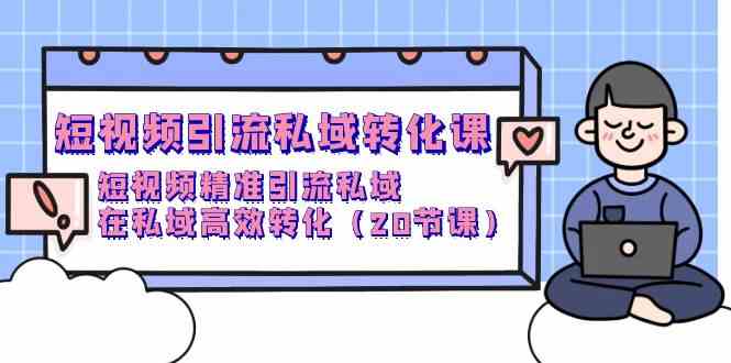 （9926期）短视频引流 私域转化课，短视频精准引流私域，在私域高效转化（20节课）-智创网