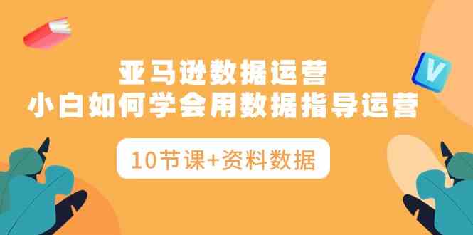 （10158期）亚马逊数据运营，小白如何学会用数据指导运营（10节课+资料数据）-智创网