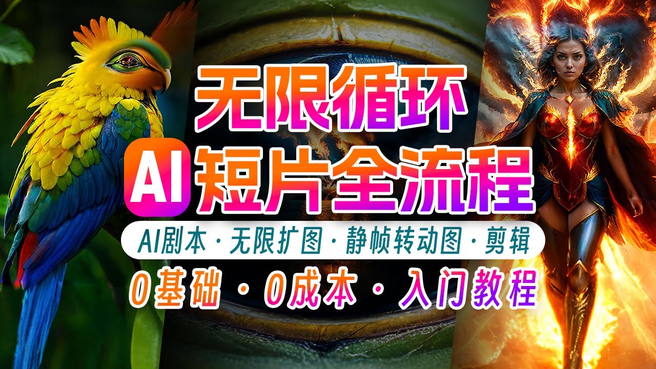 AI剪辑无限循环画面：新手轻松月入上万-智创网