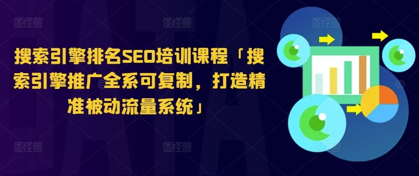 搜索引擎排名SEO培训课程「搜索引擎推广全系可复制，打造精准被动流量系统」-智创网