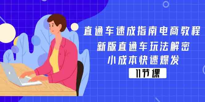 直通车速成指南电商教程：新版直通车玩法解密，小成本快速爆发（11节）-智创网