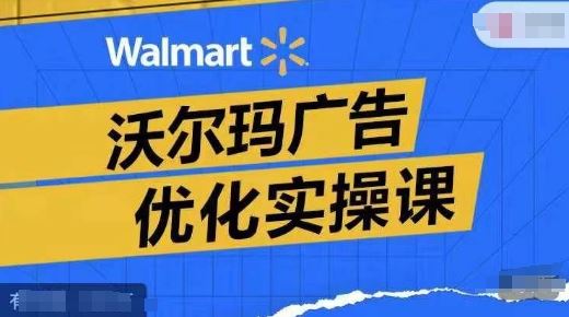 沃尔玛广告优化实操课，广告报告实操讲解，广告如何提高转化和ROAS等-智创网