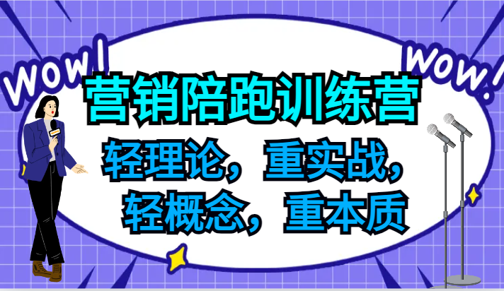 营销陪跑训练营，轻理论，重实战，轻概念，重本质，适合中小企业和初创企业的老板-智创网