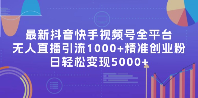 （11970期）最新抖音快手视频号全平台无人直播引流1000+精准创业粉，日轻松变现5000+-智创网