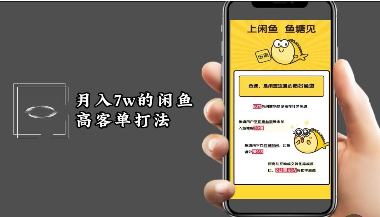 月入7w闲鱼高客单玩法，精细化运营，二手电商保姆级教程-智创网