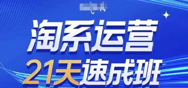 淘系运营21天速成班(更新24年10月)，0基础轻松搞定淘系运营，不做假把式-智创网