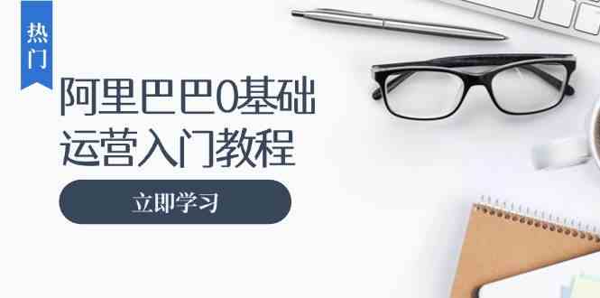 阿里巴巴运营零基础入门教程：涵盖开店、运营、推广，快速成为电商高手-智创网