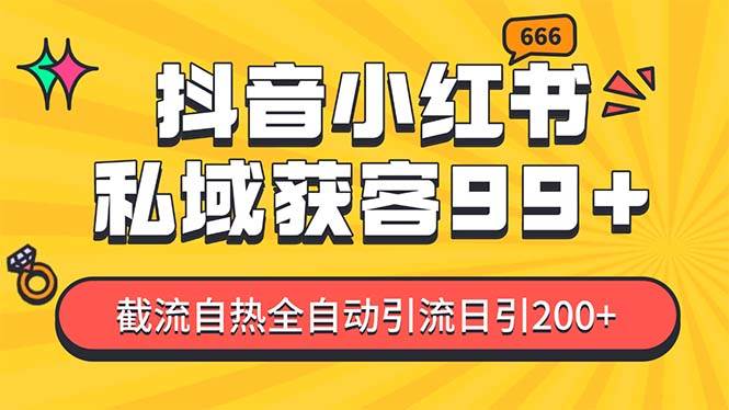 （13421期）某音，小红书，野路子引流玩法截流自热一体化日引200+精准粉 单日变现3…-智创网