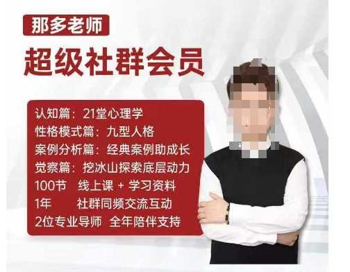 那多老师超级社群会员：开启自我探索之路，提升内在力量-智创网