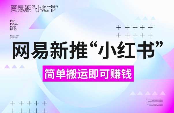 网易官方新推“小红书”，搬运即有收益，新手小白千万别错过(附详细教程)【揭秘】-智创网