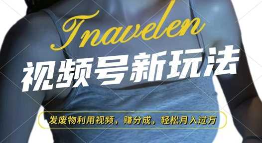 视频号新玩法，废物利用视频，撸分成收益，轻松月入过W【揭秘】-智创网