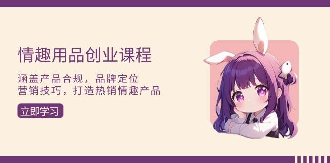 （13682期）情趣用品创业课程：涵盖产品合规，品牌定位，营销技巧，打造热销情趣产品-智创网