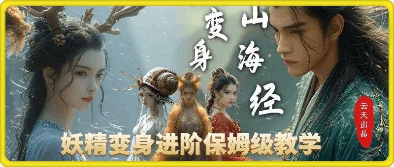 云天AI山海经变身视频教程，妖精变身进阶保姆级教学-智创网