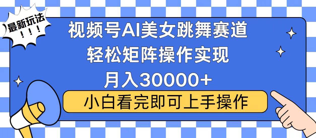 （13813期）视频号蓝海赛道玩法，当天起号，拉爆流量收益，小白也能轻松月入30000+-智创网