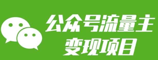 公众号流量主变现项目：每天2小时，普通人每月多挣三五千-智创网