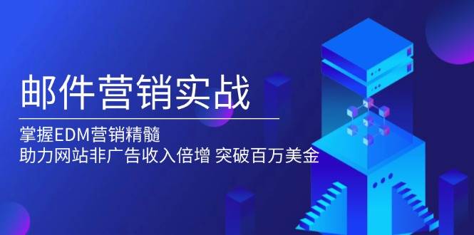 邮件营销实战，掌握EDM营销精髓，助力网站非广告收入倍增，突破百万美金-智创网