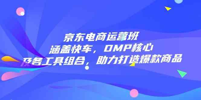 京东电商运营班：涵盖快车，DMP核心及各工具组合，助力打造爆款商品-智创网