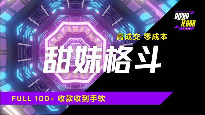 （14559期）高成交零成本，售卖甜美格斗课程，谁发谁火，加爆微信，日入1000+收款…-智创网